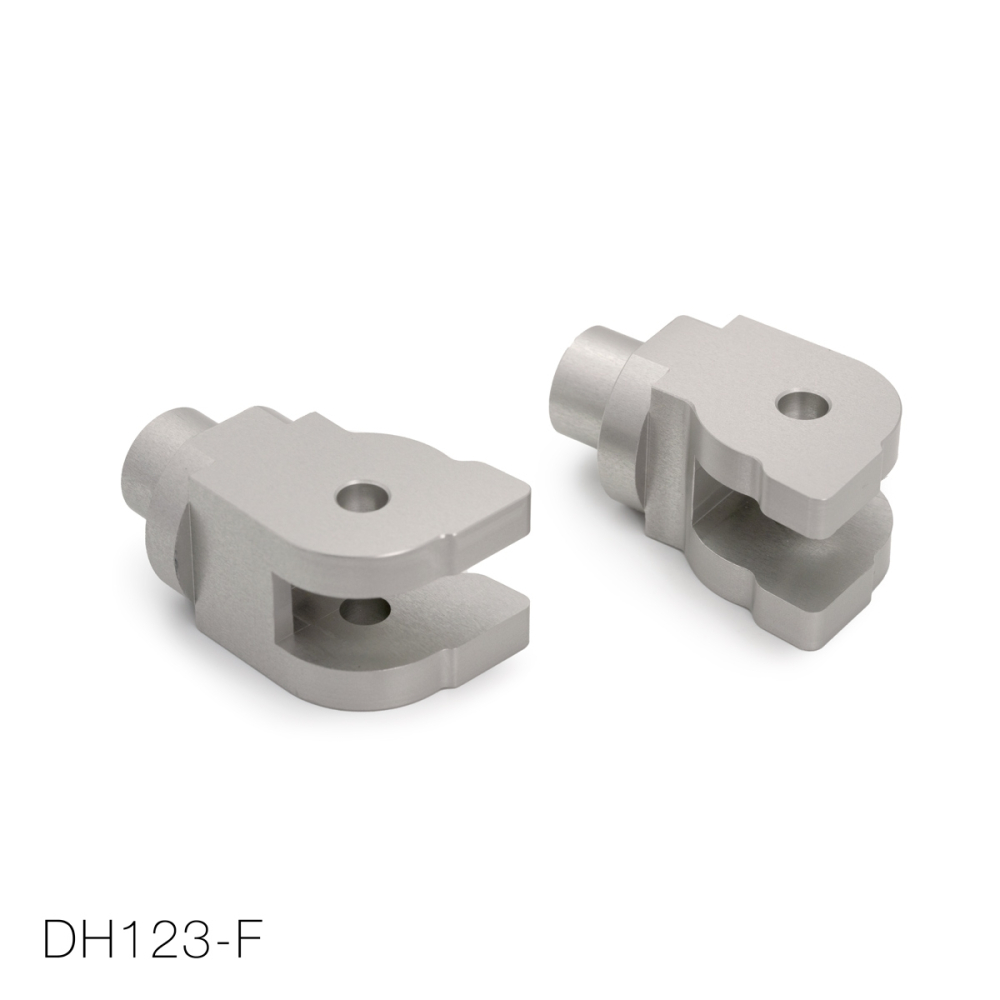 DUCATI voetsteunen-adapter voorzijde (set)