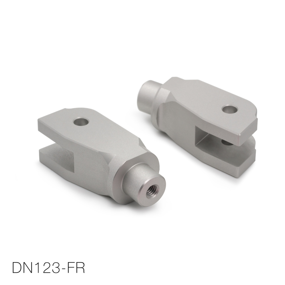 DUCATI voetsteunen-adapter voorzijde (set)