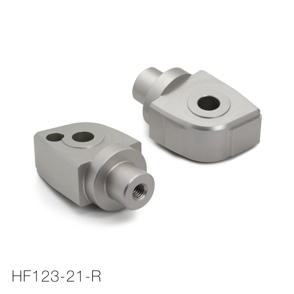 HONDA voetsteunen-adapter achterzijde (set)