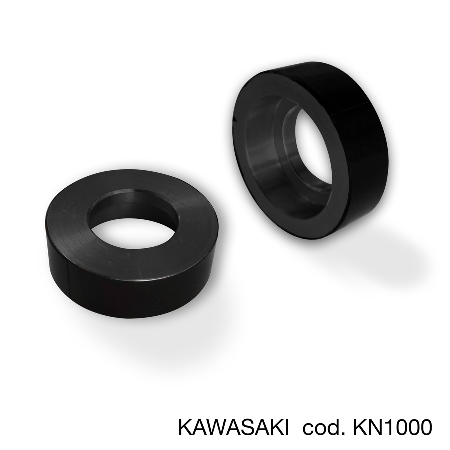 KAWASAKI adaptors voor de remhendelprotectors en Bar End Spiegels (set)